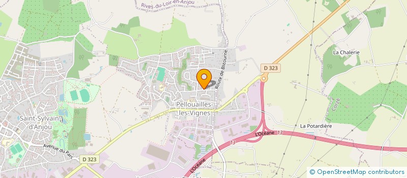 localisation de l'entreprise MB2D  VERRIERES-EN-ANJOU