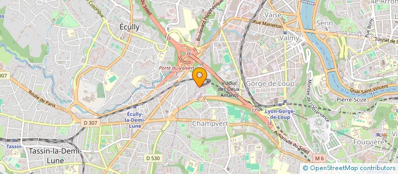 localisation de l'entreprise MB2E ADVISORY à TASSIN-LA-DEMI-LUNE