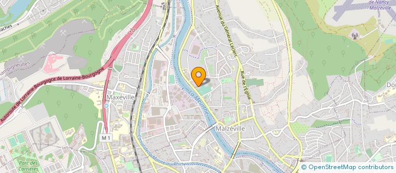 localisation de l'entreprise MB2K IMMO  MALZEVILLE