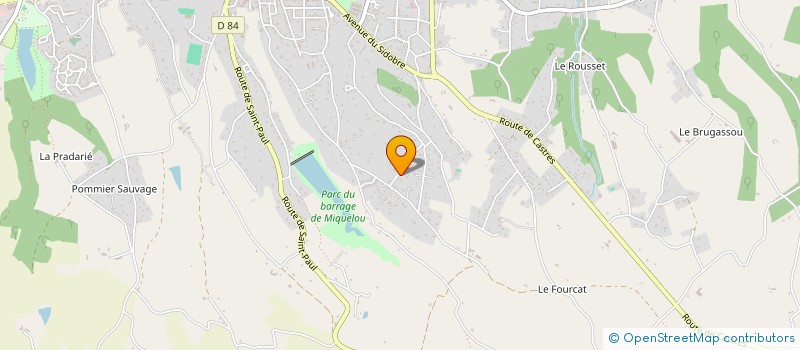 localisation de l'entreprise MB2N  GRAULHET