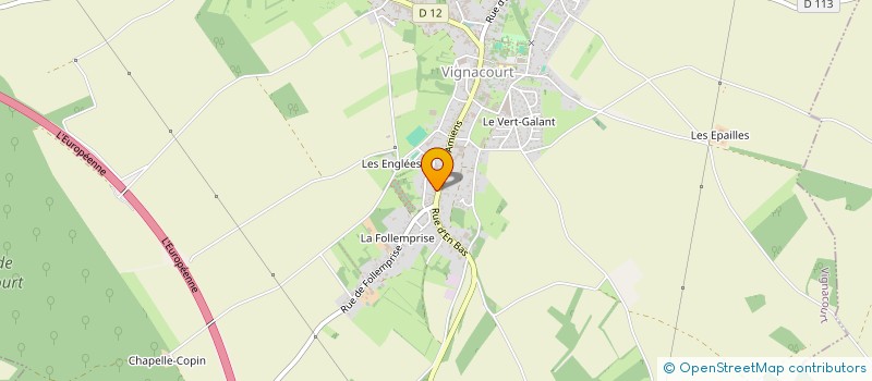 localisation de l'entreprise MB2S STORES ET SIGNALETIQUE  VIGNACOURT