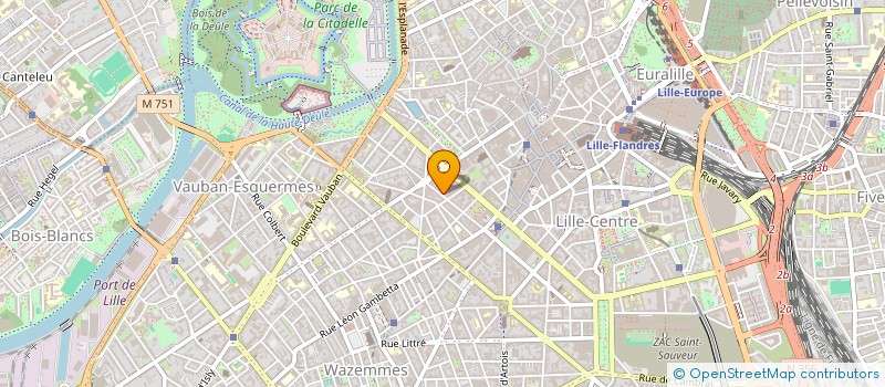 localisation de l'entreprise MB5 CONSULTING à LILLE