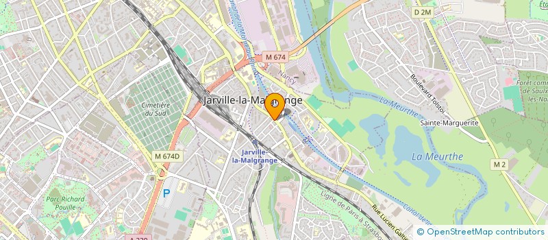 localisation de l'entreprise MB54  JARVILLE-LA-MALGRANGE