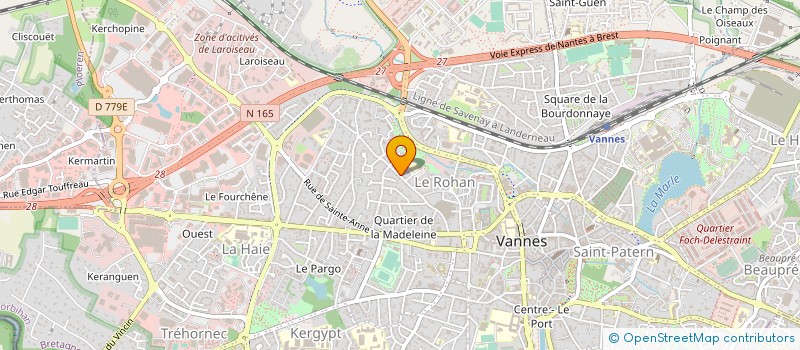 localisation de l'entreprise MB56 HOLDING à VANNES