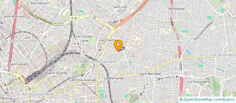 localisation de l'entreprise MBA à MARSEILLE