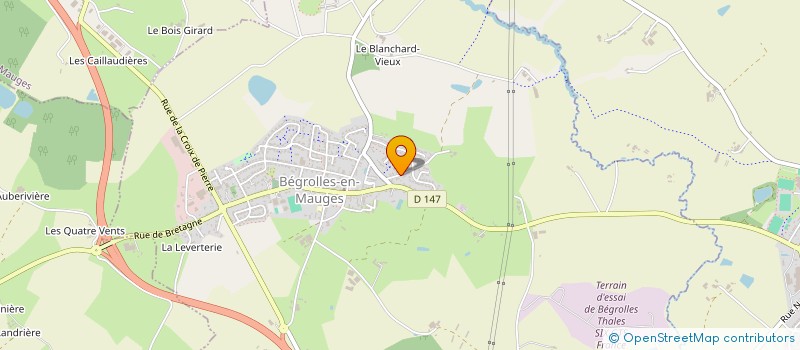 localisation de l'entreprise MBA  BEGROLLES-EN-MAUGES