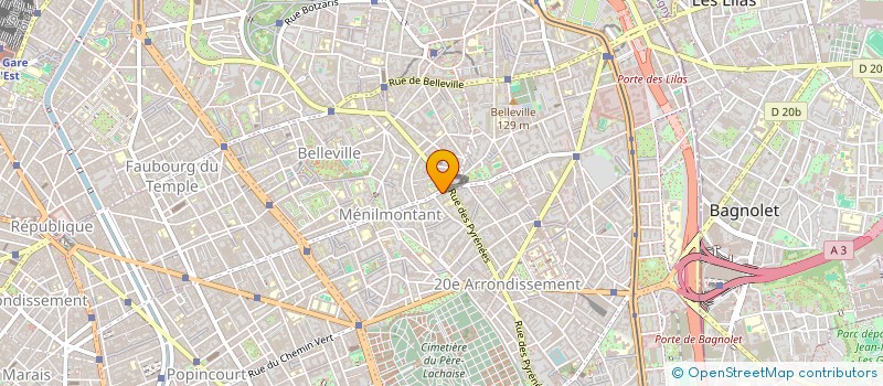 localisation de l'entreprise MBA  PARIS