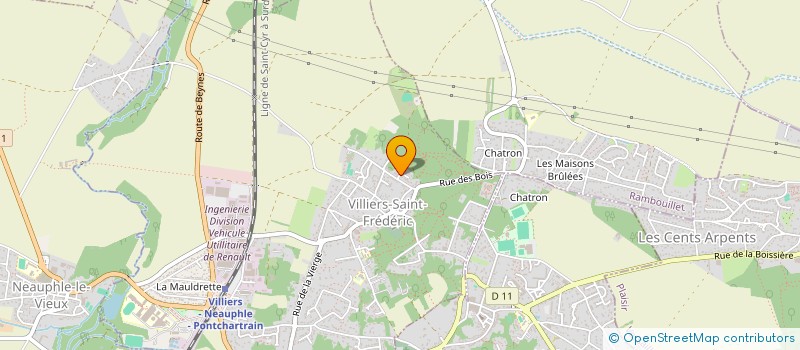 localisation de l'entreprise MBA  GENECH