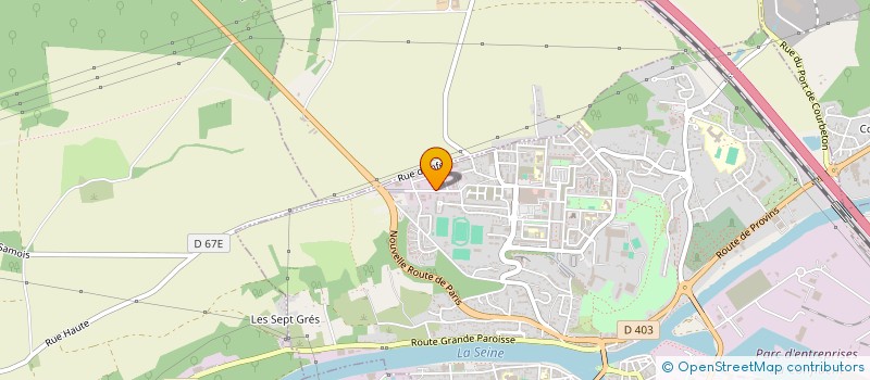 localisation de l'entreprise MBA à MONTEREAU-FAULT-YONNE