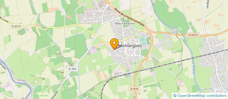localisation de l'entreprise MBA  AIMARGUES