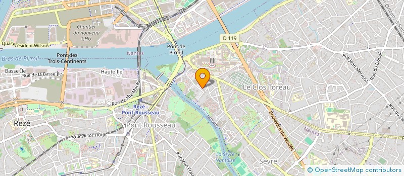 localisation de l'entreprise MBA à NANTES