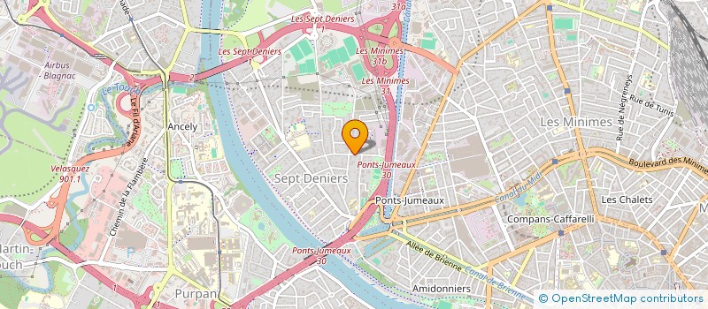 localisation de l'entreprise MBA  TOULOUSE