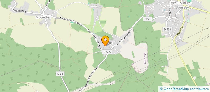 localisation de l'entreprise MBA  MOUETTES