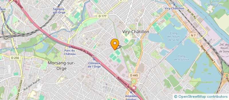 localisation de l'entreprise MBA BUSINESS CONSULTING à VIRY-CHATILLON