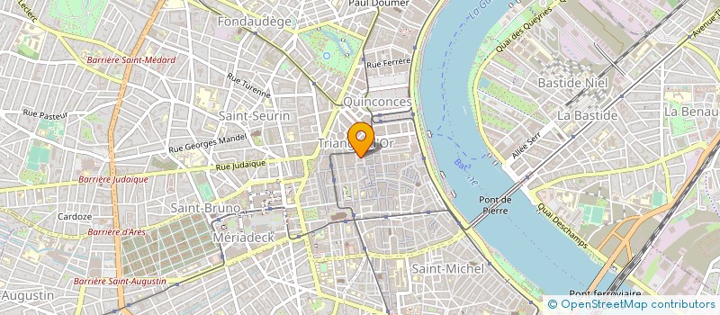 localisation de l'entreprise MBA CAPITAL à BORDEAUX