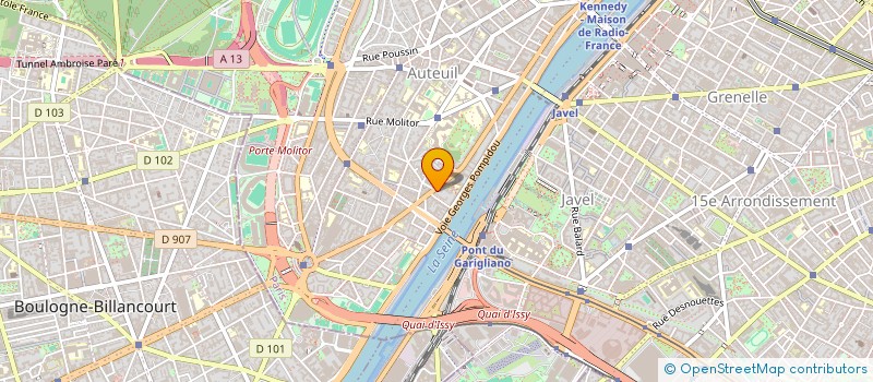 localisation de l'entreprise MBA CENTER  PARIS