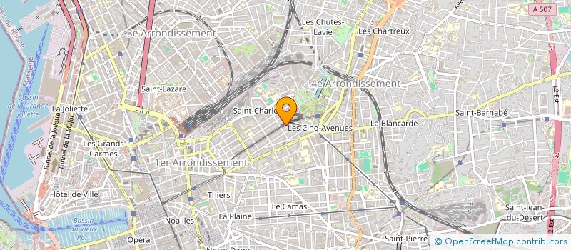 localisation de l'entreprise MBA CONSULT à MARSEILLE