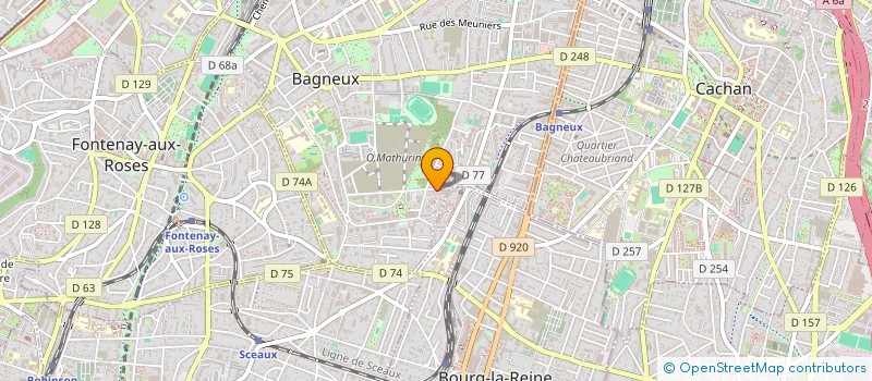 localisation de l'entreprise MBA ELECTRONICS à BAGNEUX