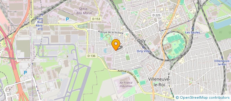 localisation de l'entreprise MBA EXPO  ORLY