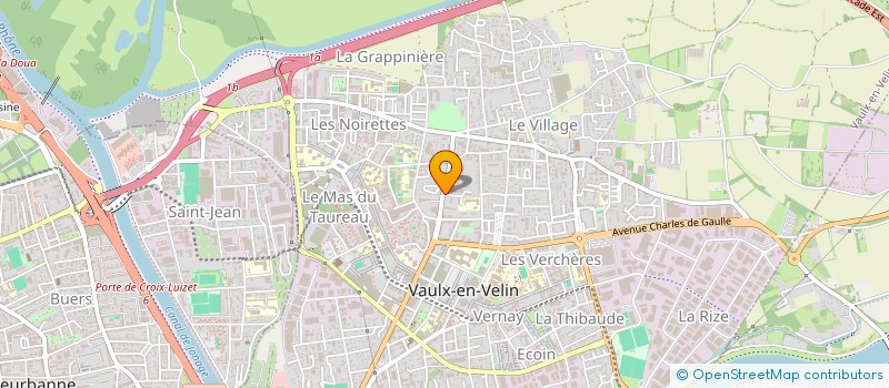 localisation de l'entreprise MBA FORMATION  VAULX-EN-VELIN