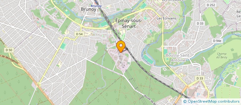 localisation de l'entreprise MBA & MBA JEREMIE  EPINAY-SOUS-SENART