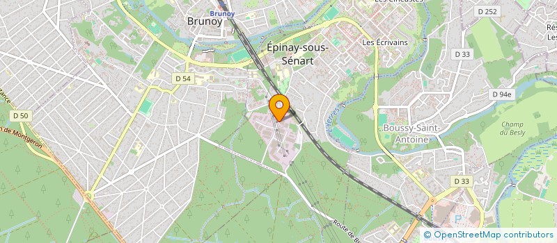 localisation de l'entreprise MBA & MBA NEHEMIE JOEL  EPINAY-SOUS-SENART