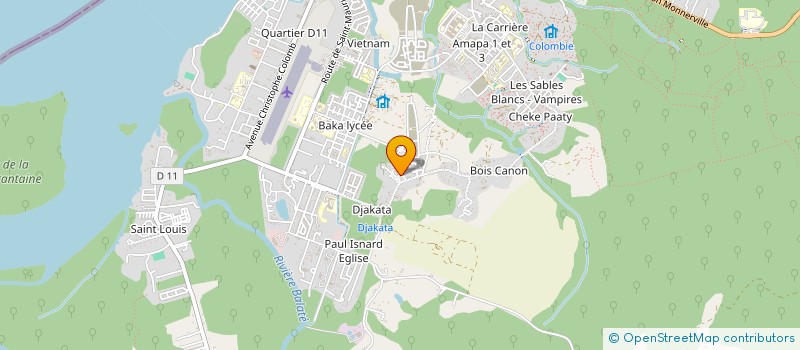 localisation de l'entreprise MBA & SOLEGA à SAINT-LAURENT-DU-MARONI