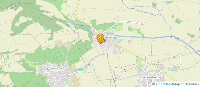 localisation de l'entreprise MBA STENGER  MARLENHEIM