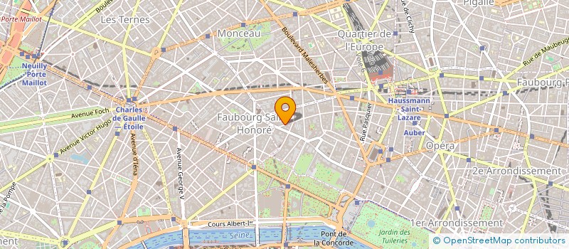 localisation de l'entreprise MBAC à PARIS