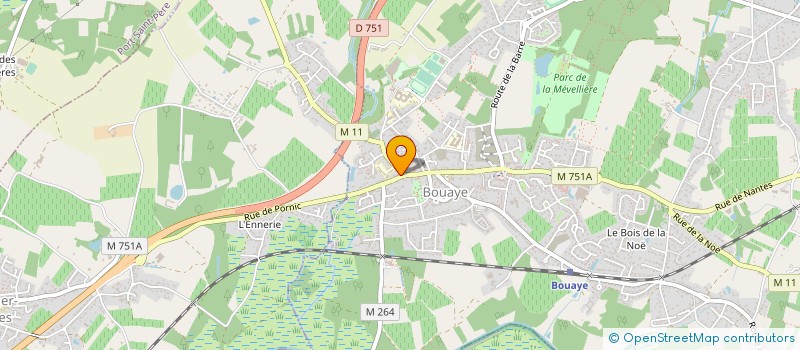 localisation de l'entreprise MBACTION à BOUAYE