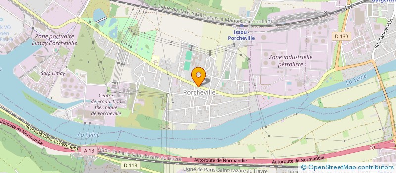 localisation de l'entreprise MBAES  PORCHEVILLE