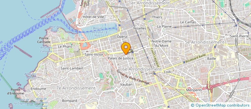 localisation de l'entreprise MBAH à MARSEILLE
