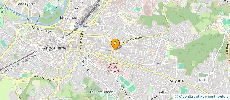 localisation de l'entreprise MBALLA IMMO à ANGOULEME