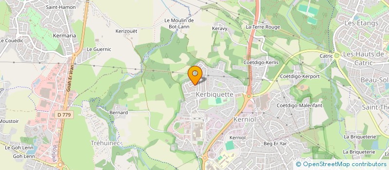 localisation de l'entreprise MBAM à VANNES