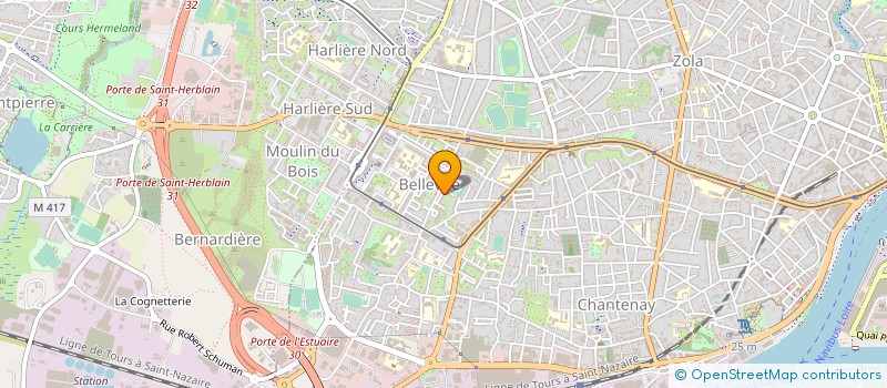 localisation de l'entreprise MBAMAS à NANTES