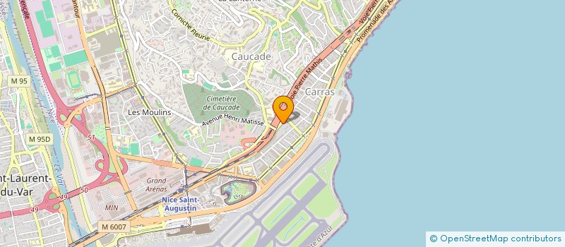 localisation de l'entreprise MBAREK  NICE