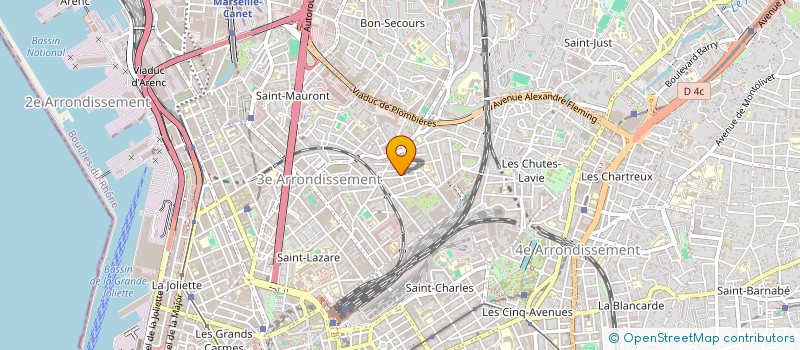 localisation de l'entreprise MBAREK à MARSEILLE