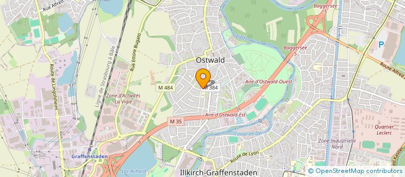 localisation de l'entreprise MBARKI  DORLISHEIM