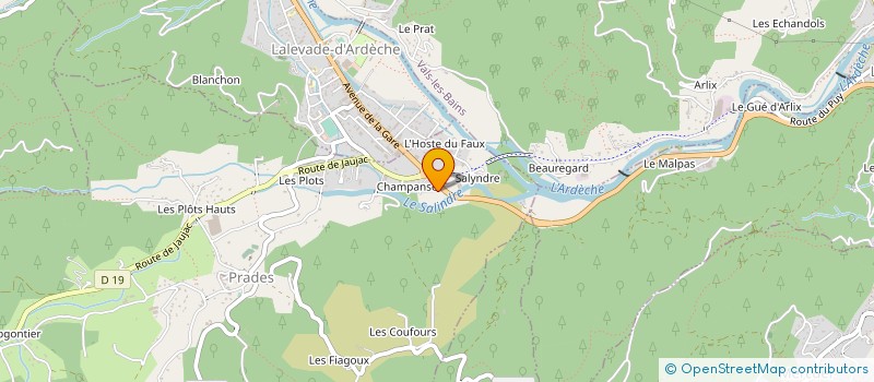 localisation de l'entreprise MBAT à PRADES