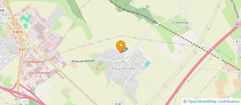 localisation de l'entreprise MBAT CONCEPTION  PISSY-POVILLE