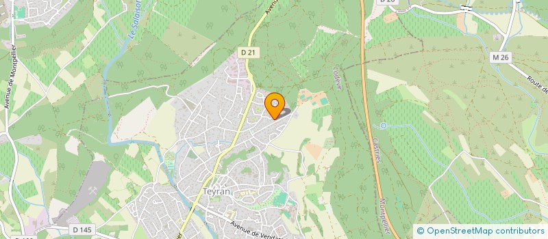 localisation de l'entreprise MBAV  TEYRAN