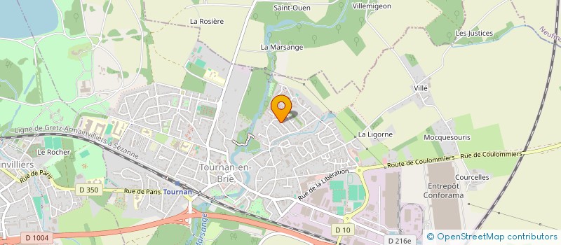 localisation de l'entreprise MBAYA DESIGN  TOURNAN-EN-BRIE