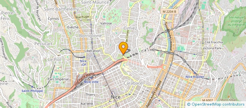 localisation de l'entreprise MBAZ à NICE