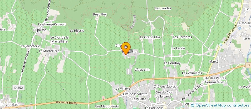 localisation de l'entreprise MBB à BOURGUEIL