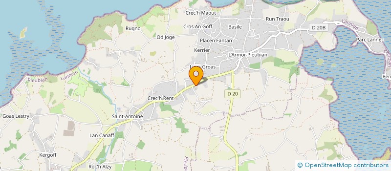 localisation de l'entreprise MBB  PLEUBIAN