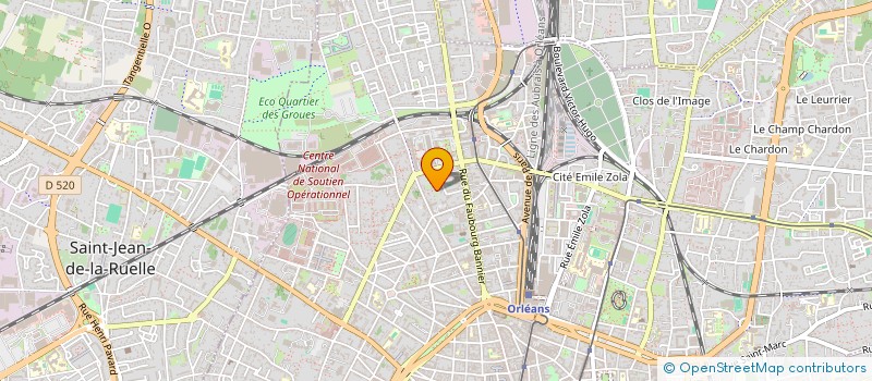 localisation de l'entreprise MBB  ORLEANS
