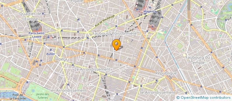 localisation de l'entreprise MBB COMMUNICATION  PARIS