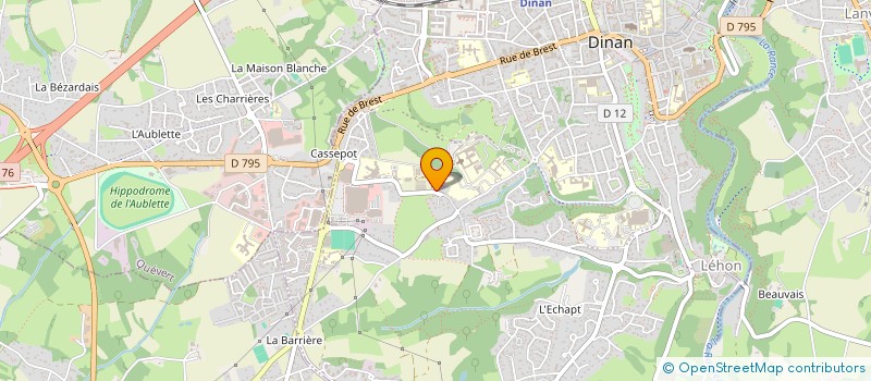 localisation de l'entreprise MBB DINAN  DINAN