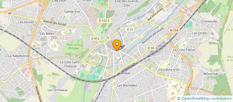 localisation de l'entreprise MBB DREUX à DREUX