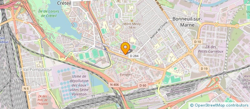 localisation de l'entreprise MBB TRANSPORTS à CRETEIL